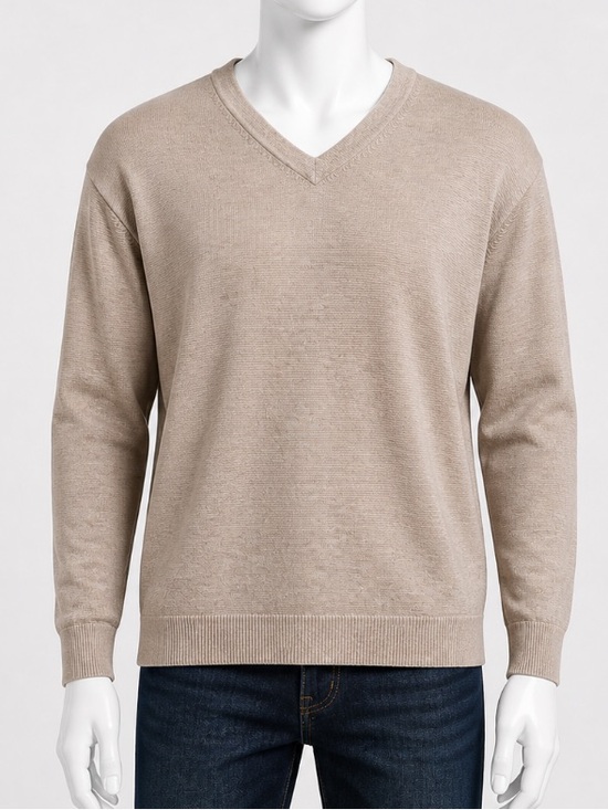 Daniel Cremieux Other - DANIEL CREMIEUX | 100% Supima Cotton Pullover V Neck Sweater Size XL